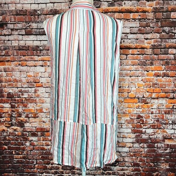 NWT Tribal Striped Sleeveless Top - Picture 10 of 13
